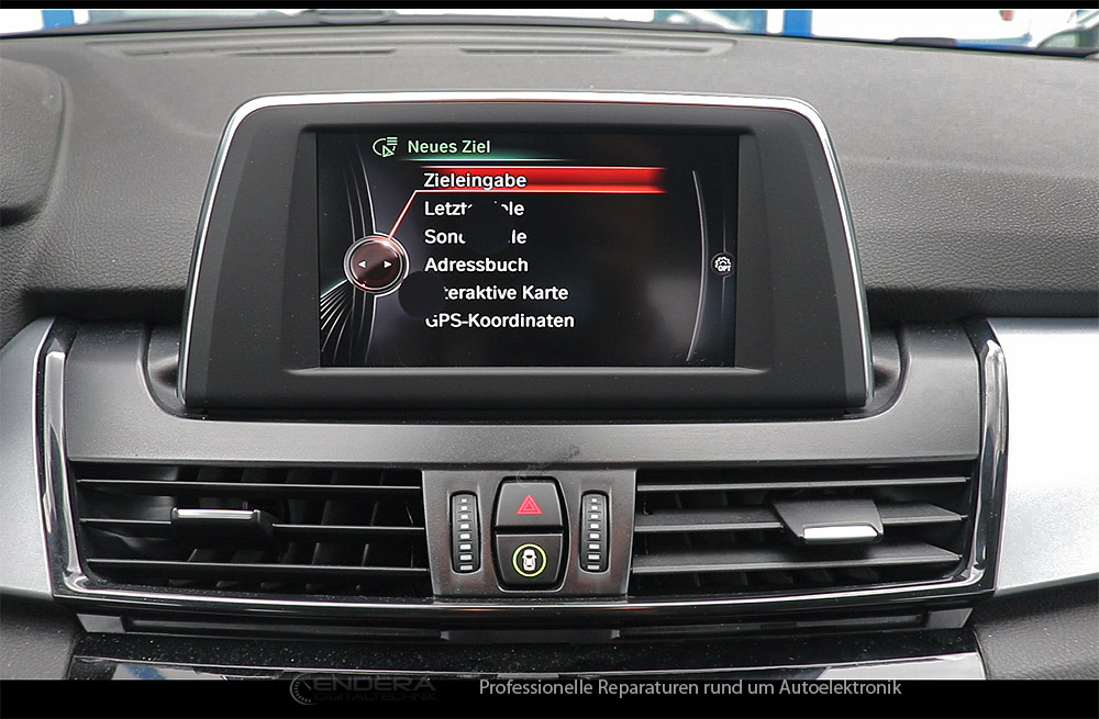 Navigation Displayfehler Reparatur BMW F16