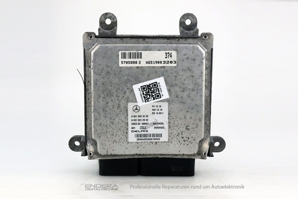Motorsteuergerät Reparatur Delphi CRD3 Mercedes Sprinter W906