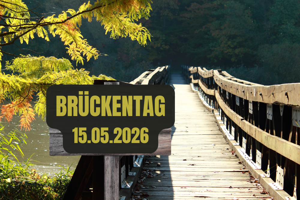 Brückentag am 15. Mai 2026