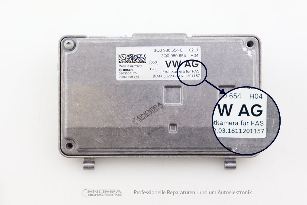 FRONTKAMERA REPARATUR AUDI & VW FAHRZEUGE