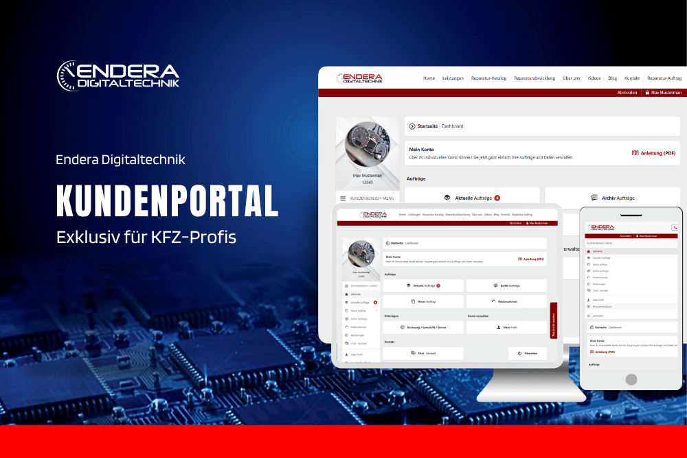Neu bei uns: Kundenportal!