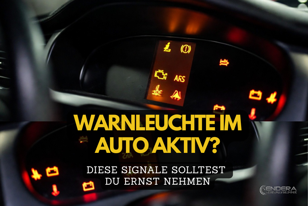 Wenn das Auto plötzlich Warnzeichen zeigt: So deutest du die Signale richtig