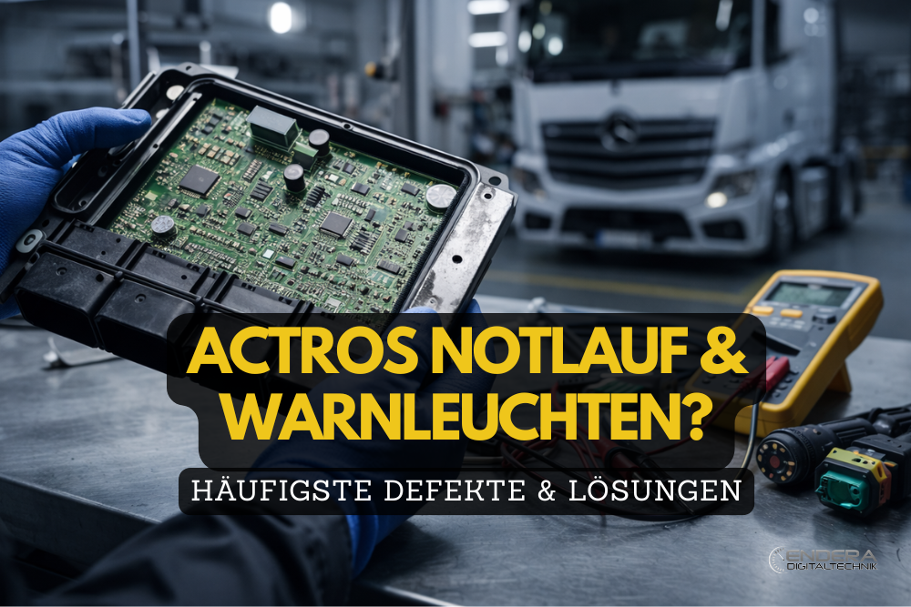 Lkw Steuergerät defekt: Teurer Stillstand beim Mercedes Actros - was Sie jetzt tun sollten