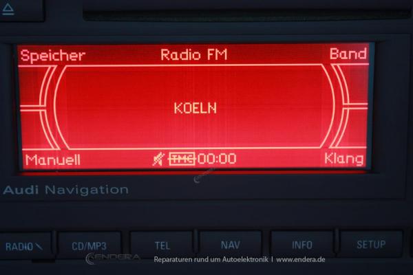 Navigation Reparatur Audi TT8J