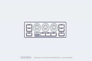 Klimabedienteil Reparatur - Mercedes C W204