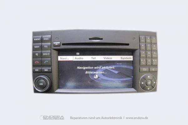 Navigation Reparatur Mercedes W209