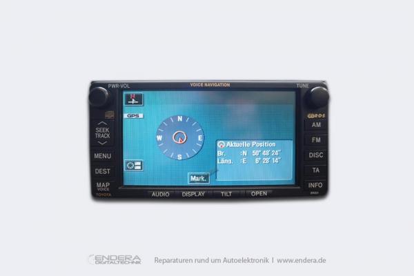 Navigation Reparatur Toyota Land Cruiser