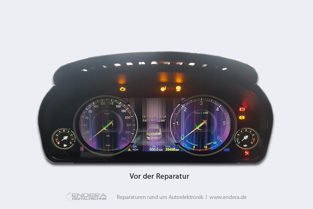 Kombiinstrument Reparatur BMW F01/F02/F03