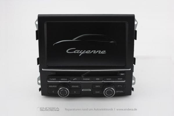 Navigation Reparatur Porsche Cayenne 92A