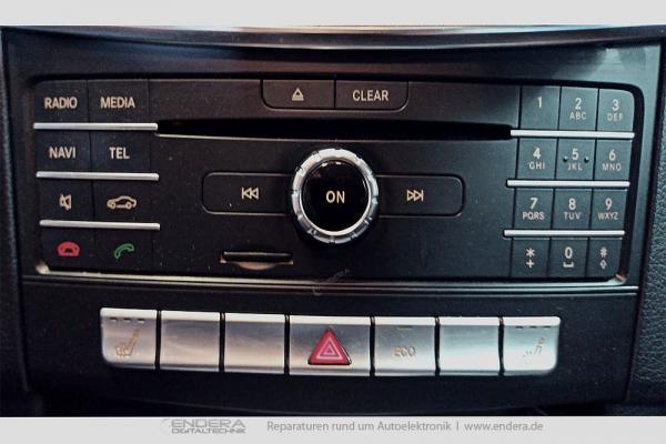 Navigation Reparatur Mercedes W212