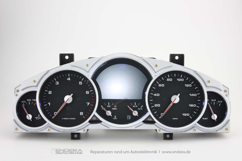 Displayfehler Reparatur Porsche Cayenne 9PA