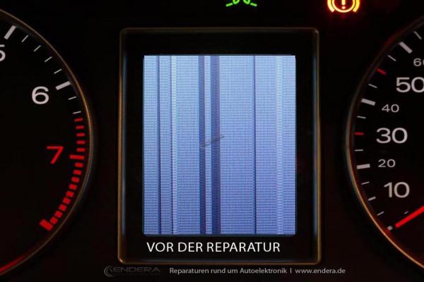 Displayfehler (FIS) Reparatur Audi A4 B6/B7