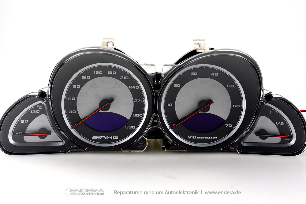 Original Mercedes R230 Tachoblende / Tachorahmen Schwarz – A2306802336, Gebraucht