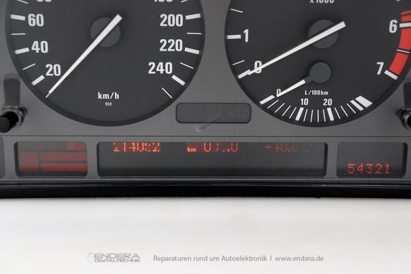 BMW E39 Tacho Pixelfehler reparieren | Endera ...