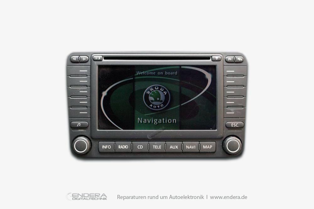 Navigation Reparatur Skoda Superb 3U