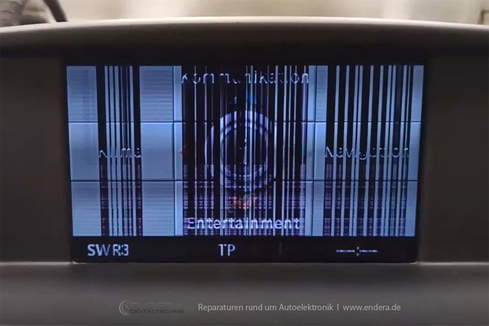 Navigation Display Reparatur BMW X5 (E70)