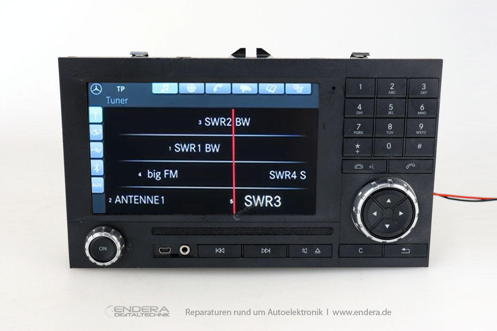 Navigation (TCC) Reparatur Mercedes Actros II 