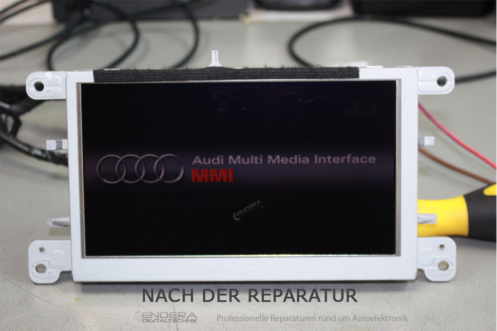 Navigation Reparatur Audi Q7 4L