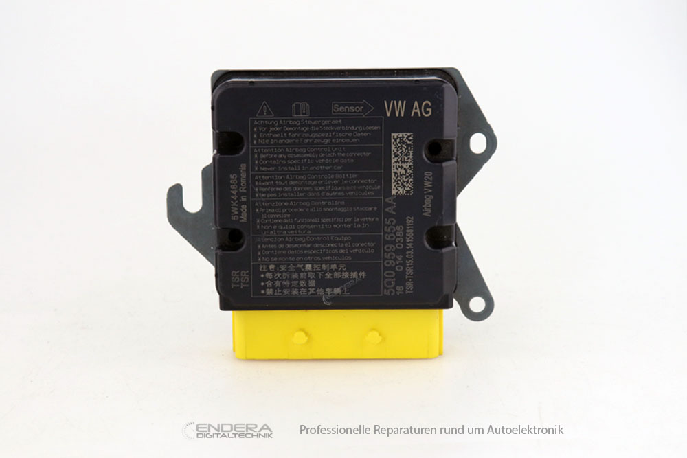 Airbagsteuergerät Reparatur VW Golf VII