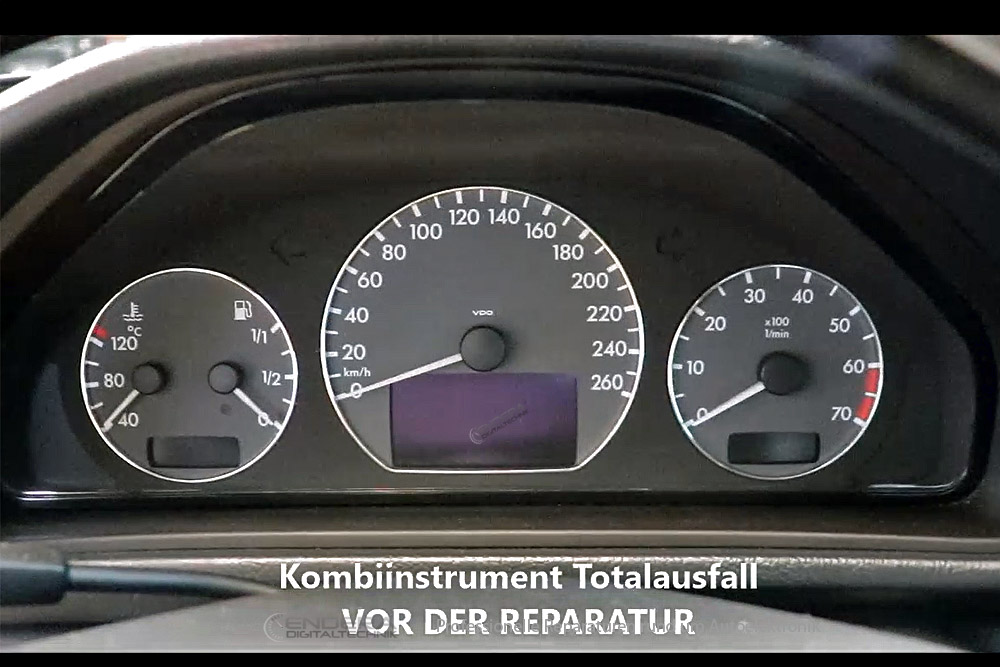 Totalausfall Reparatur Mercedes CLK W208