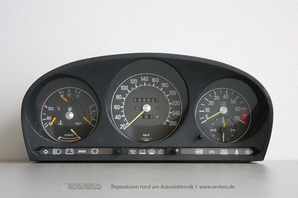 Analoganzeigen Reparatur Mercedes SL R107