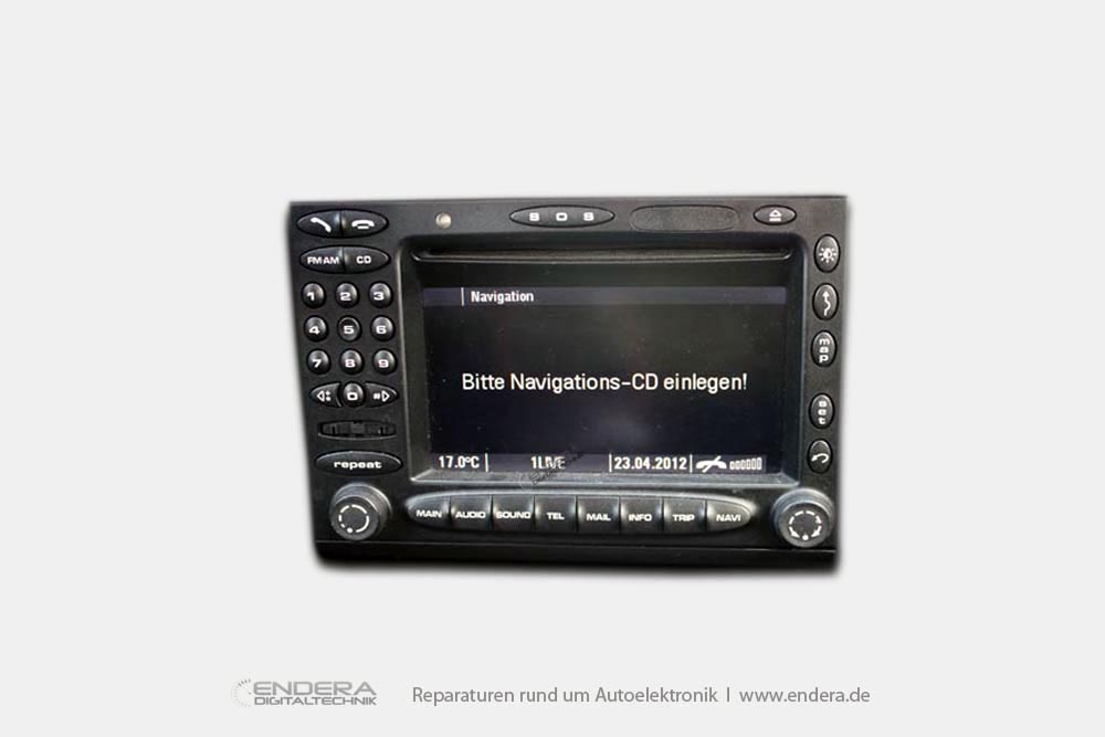 Navigation Reparatur Porsche Boxster 986