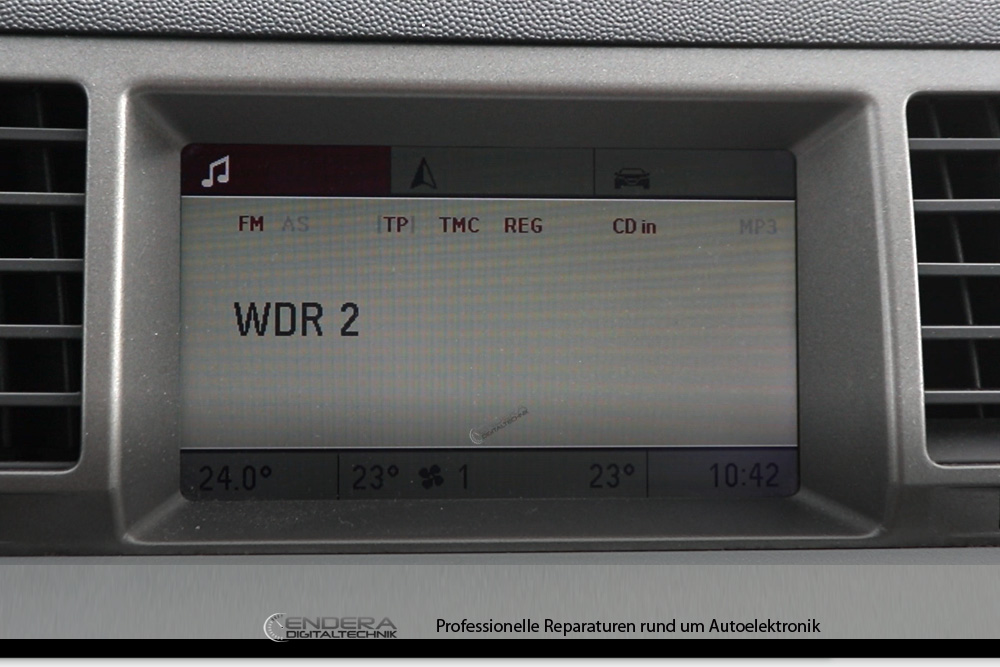 Navigation Reparatur Opel Astra H