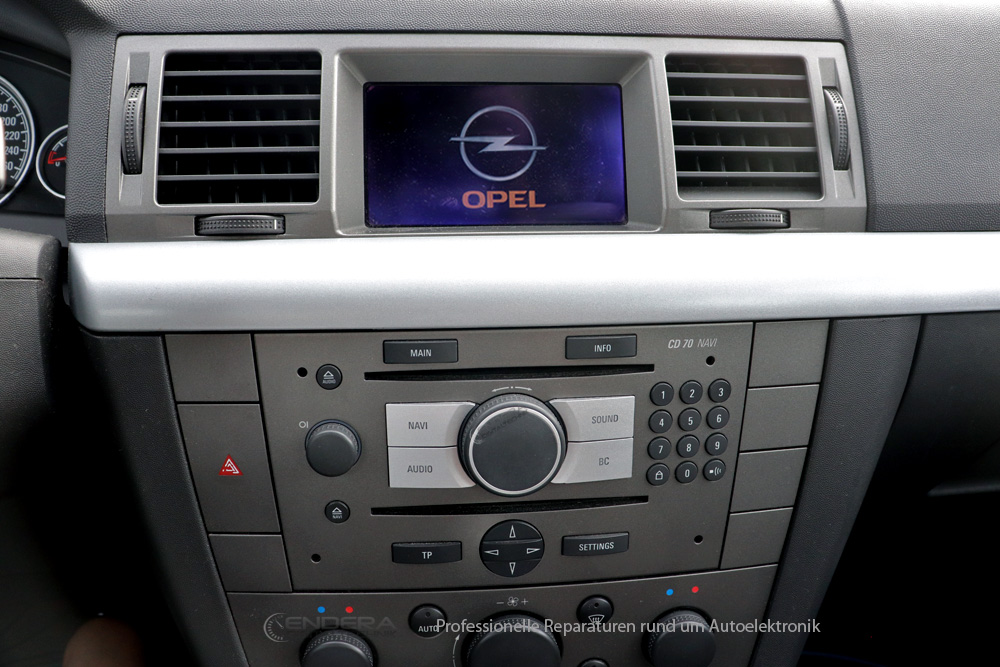 Navigation Reparatur Opel Signum