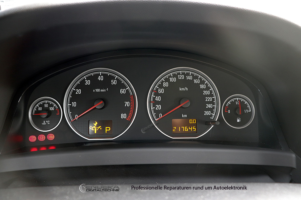 Analoganzeigen Reparatur Opel Signum