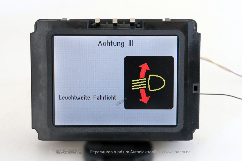 CID Display Reparatur Opel Omega B