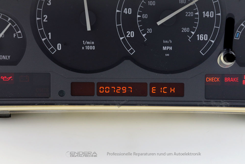 Kombiinstrument Reparatur BMW E31