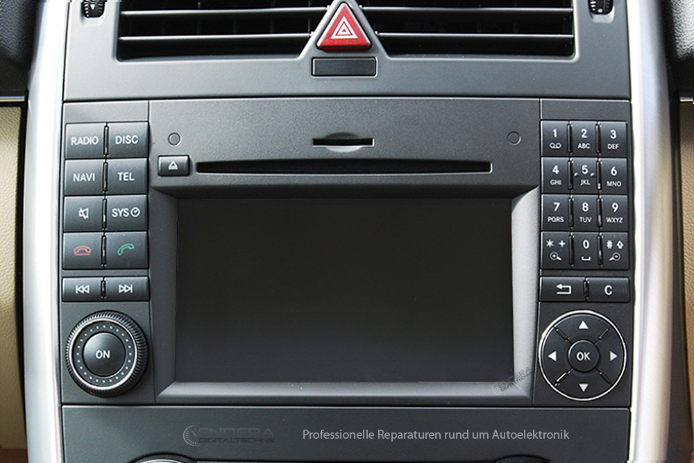 Navigation Reparatur Mercedes W245