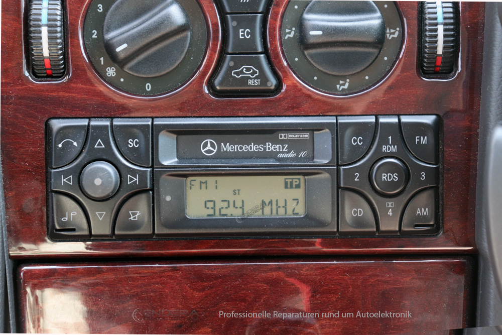 Mercedes W168 Radio Reparatur  Endera Digitaltechnik - Kfz