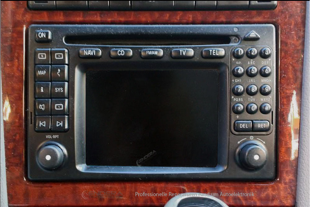 Navigation Reparatur Mercedes W210