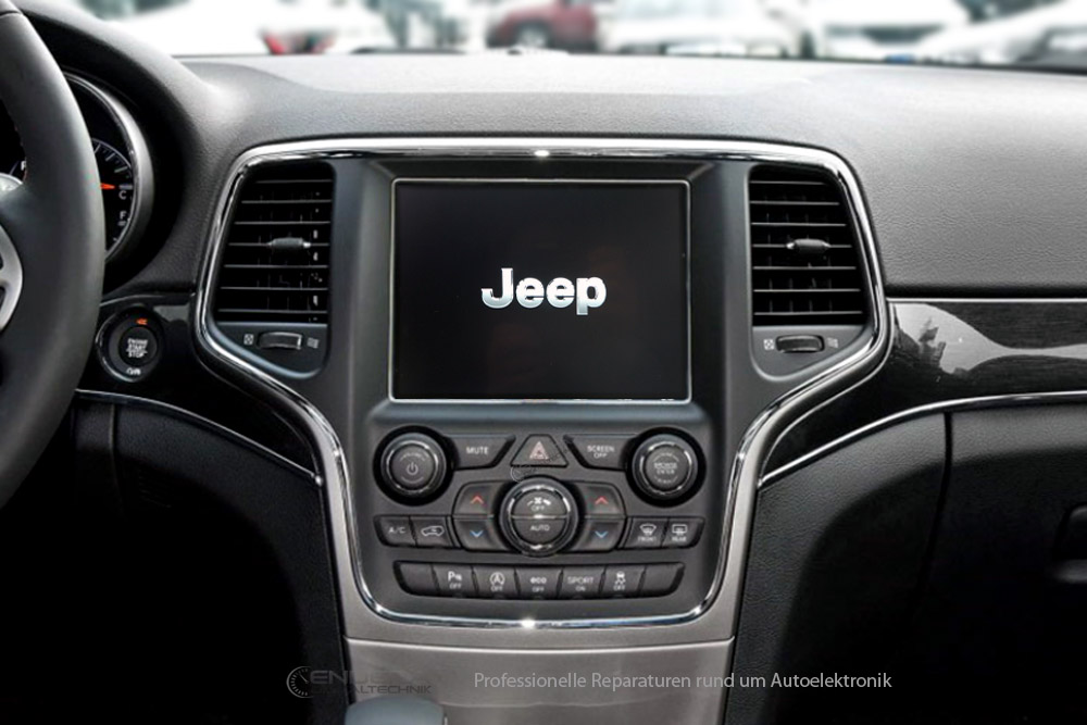 Navigation Display Reparatur Jeep Grand Cherokee