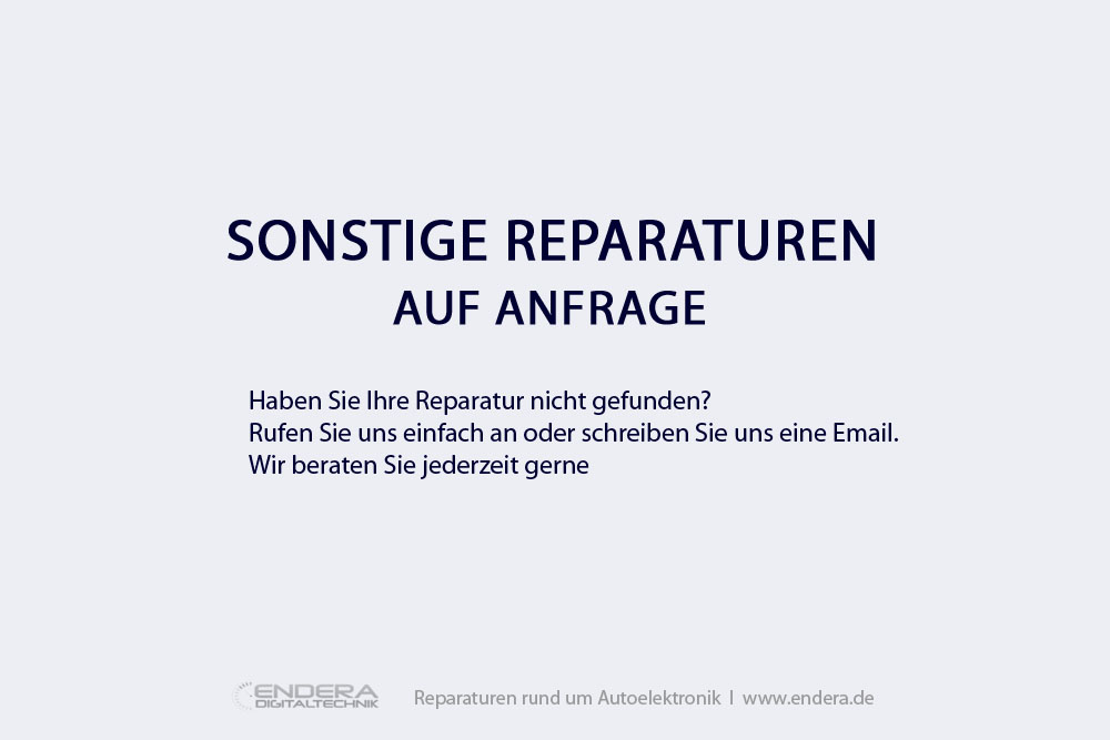 Sonstige Bauteile